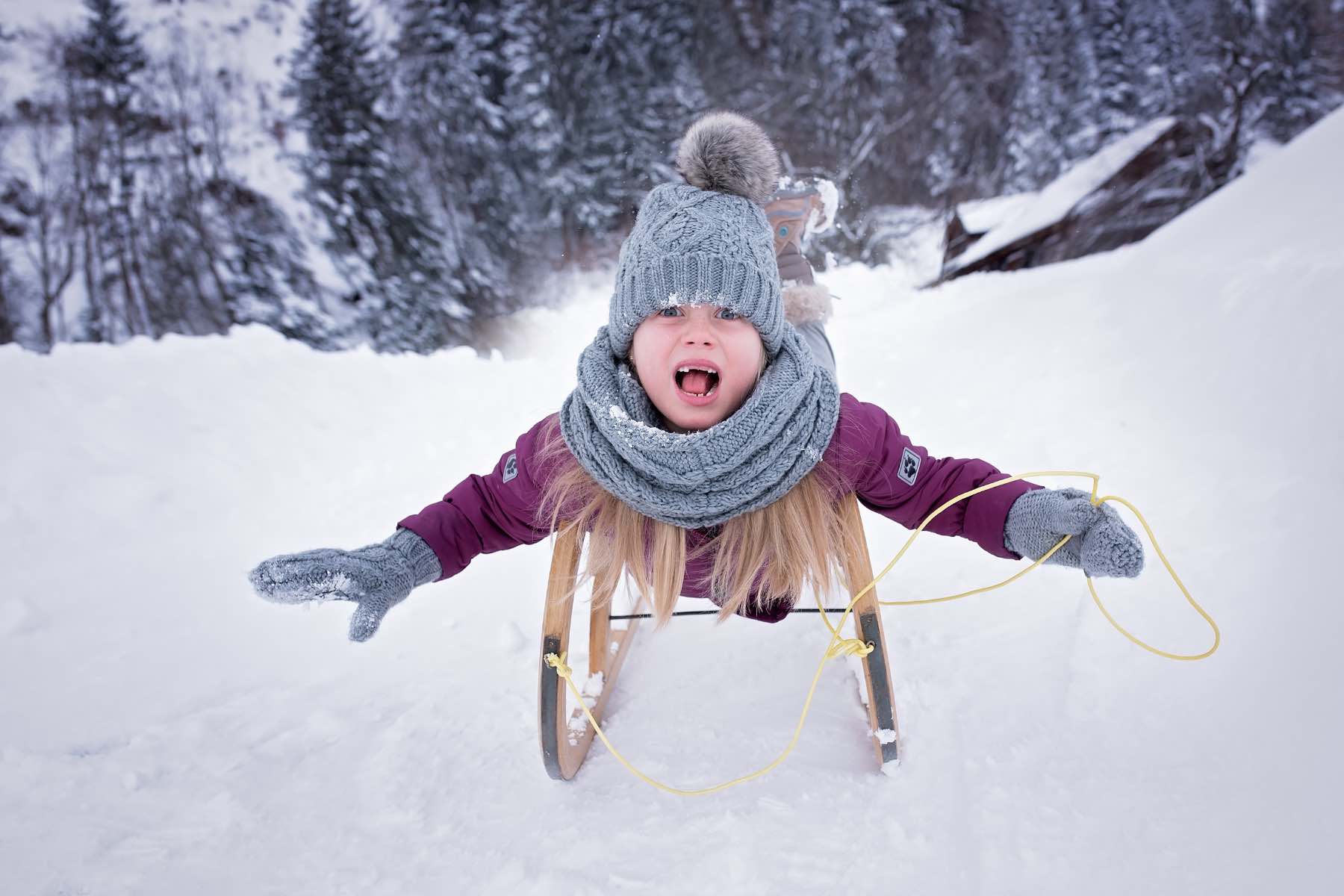 Sledding in Greater Lafayette
